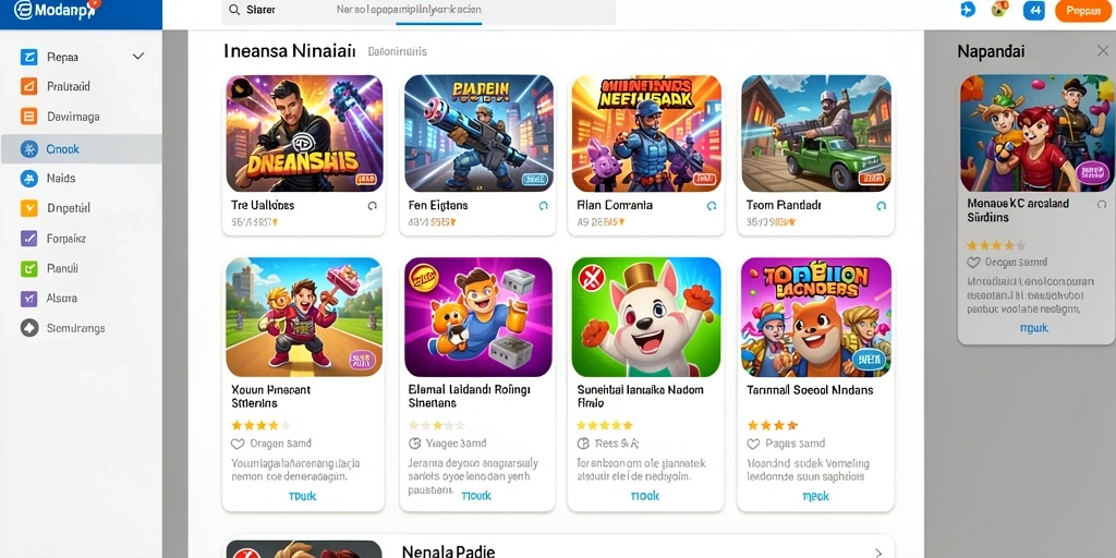apinaga - Sistem pemilihan karakter dengan kemampuan unik.