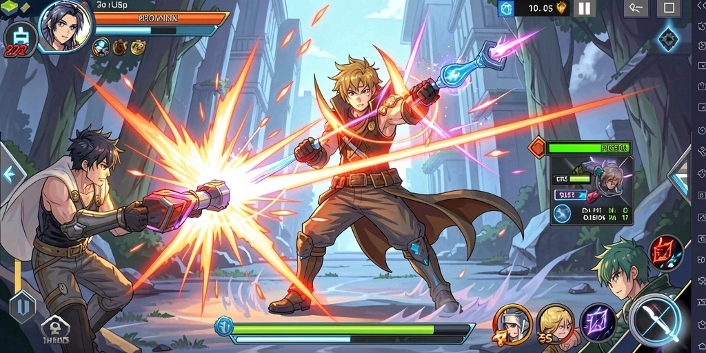 prg007 - Screenshot menunjukkan karakter dengan tampilan menawan.