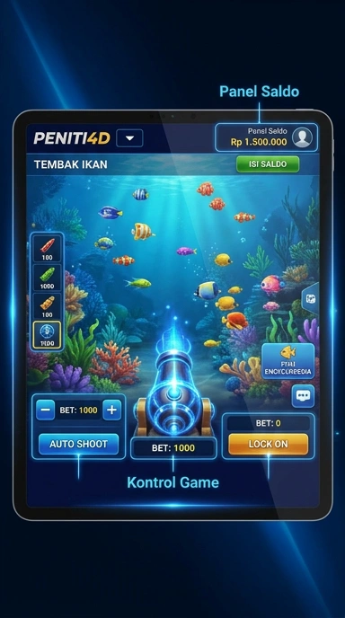 Layar utama peniti4d — antarmuka bersih setelah instalasi